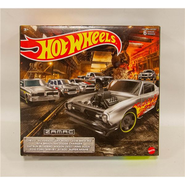 HOTWHEELS 5 PACK OF ZAMAC'S