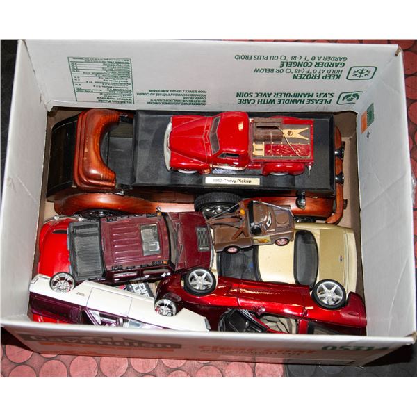 LOT OF COLLECTABLE CARS