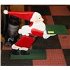 Image 1 : LARGE WOODEN SANTA 28” X 31”