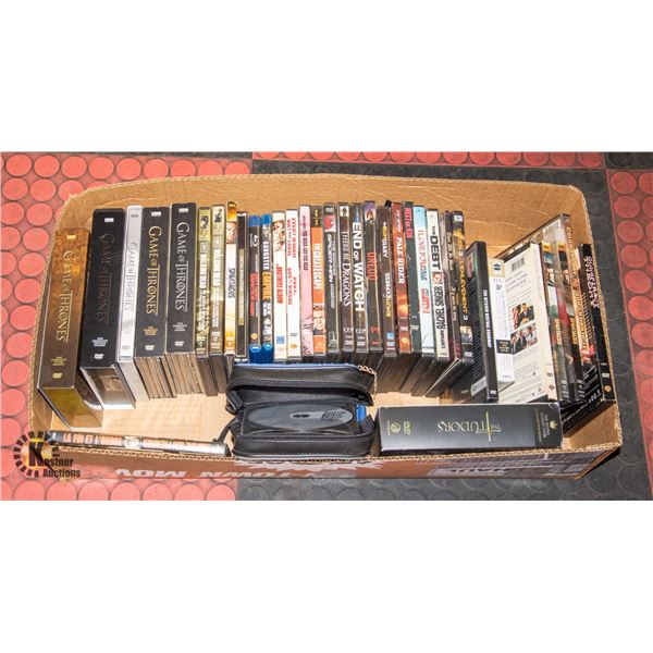 BOX FULL OF CD'S INCLUDING GAME OF THRONES