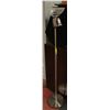 Image 1 : SILVER/STAINLESS STEEL COLOUR STANDING LAMP