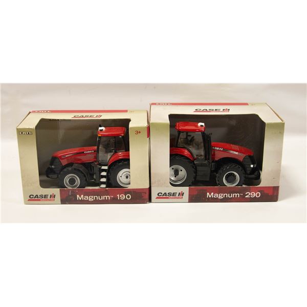 2 CASE DIE CAST TRACTORS