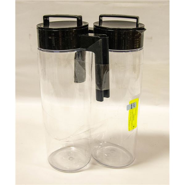 TAKEYA AIRTIGHT PITCHER 1.9 LITERS EACH 2 PACK