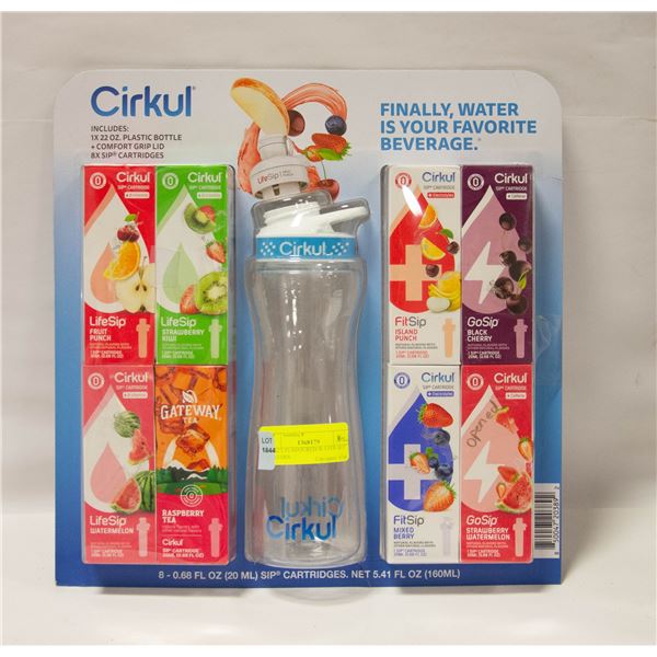 CIRKUL FLAVOURED WATER SET INCLUDES