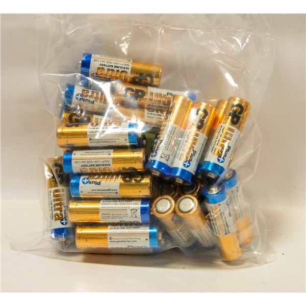 40 AA ALKALINE BATTERIES