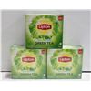 Image 1 : THREE BOXES LIPTON, GREEN TEA