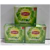 Image 1 : THREE BOXES LIPTON, GREEN TEA