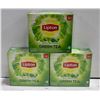 Image 1 : THREE BOXES LIPTON, GREEN TEA
