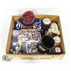 BOX WITH EDMONTON OILER'S COLLECTIBLES
