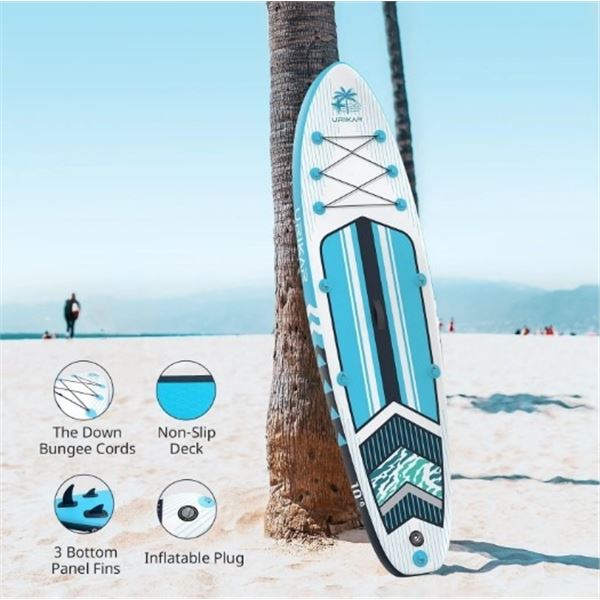 NEW URIKAR INFLATABLE 10'6 PADDLE BOAT KIT