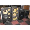 3 SPEAKER CABINETS - FOR PARTS