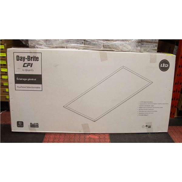 NEW DAY-BRITE CFI SELECTABLE PANEL 2' X 4'