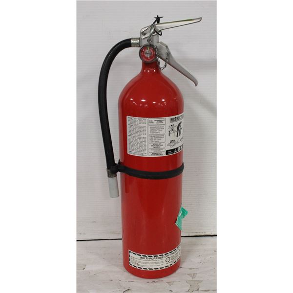 FULLY CHARGED FIRE EXTINGUISHER
