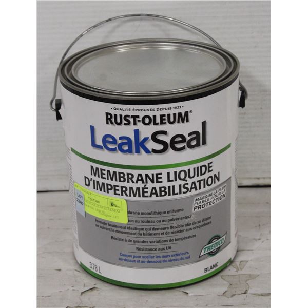 NEW 3.78L RUST-OLEUM LEAKSEAL WATERPROOFING LIQUID