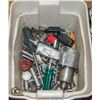 Image 1 : BIN OF TOOLS, SOCKETS, AIR GUN