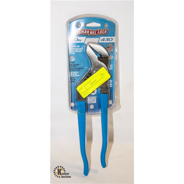CHANNEL LOCK STRAIGHT JAW PLIERS