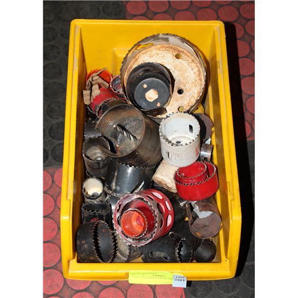 BIN ASST HOLE SAW BLADES