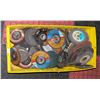Image 1 : YELLOW TRAY WITH OVER 50 GRINDING DISCS