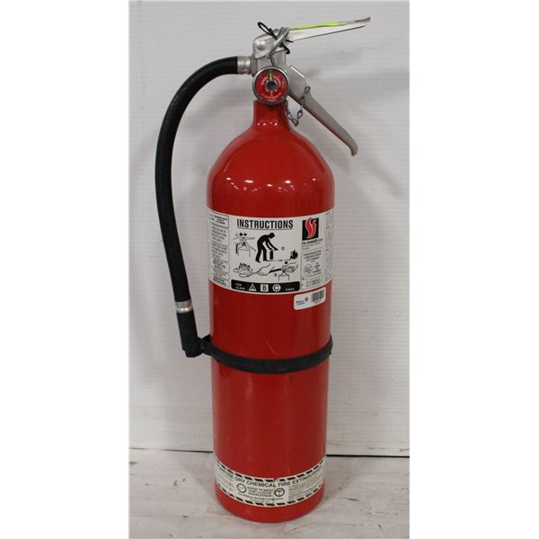FULLY CHARGED FIRE EXTINGUISHER