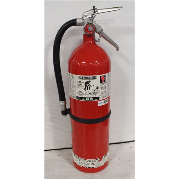 FULLY CHARGED FIRE EXTINGUISHER