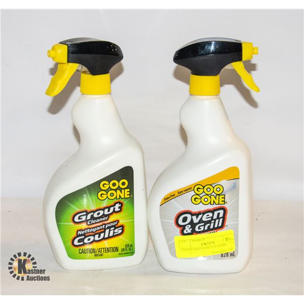LOT OF GOO GONE CLEANERS