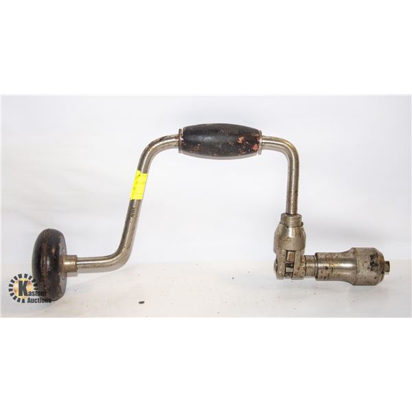 ANTIQUE MANUAL HAND DRILL