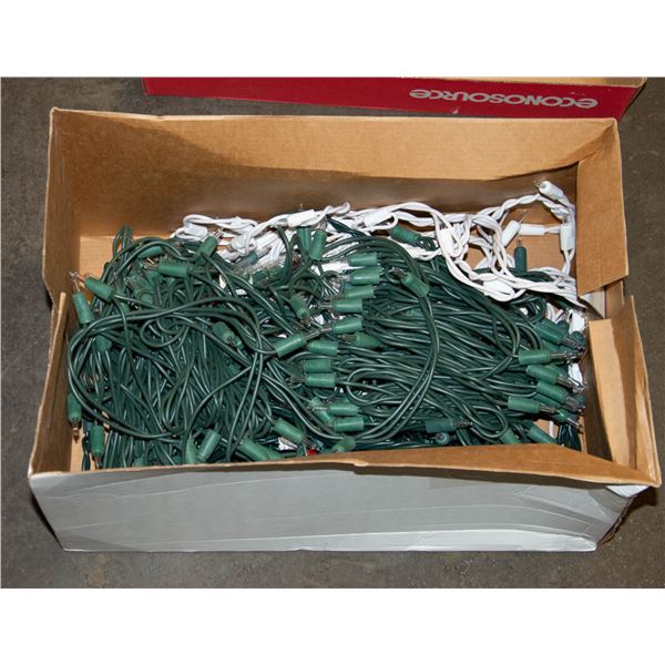 BOX OF XMAS LIGHTS
