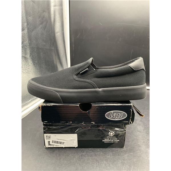 Lugz Slip-on Shoe, Black Canvas (men's 9)