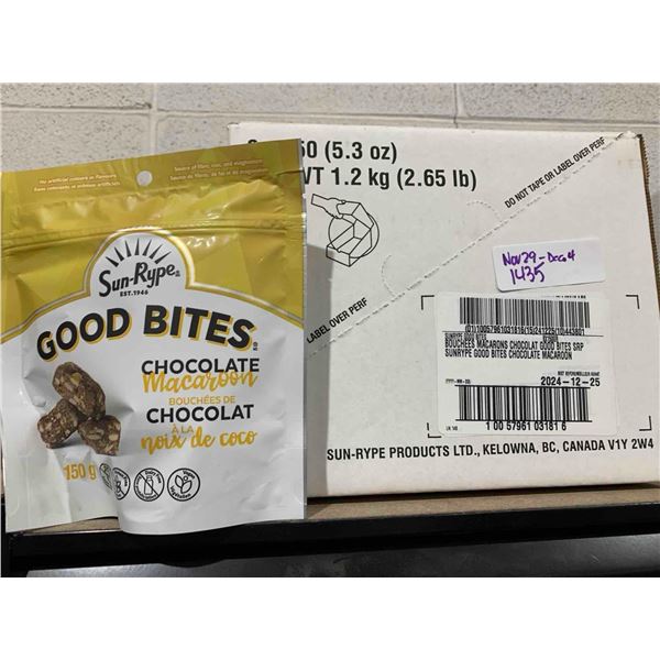 Sun Rype Chocolate Macaroon Good Bites Snacks 8x150g