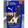 Image 1 : Puma 5pk Boxer Briefs (M) Moisture Wiicking