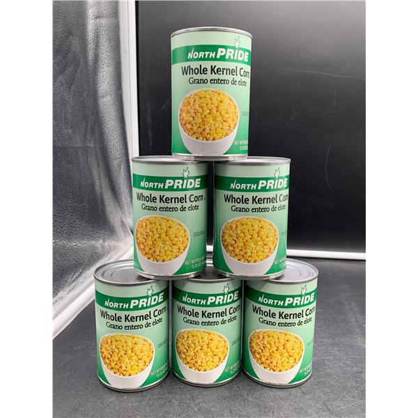 North Pride Whole Kernel Corn (6 x 15.25oz)