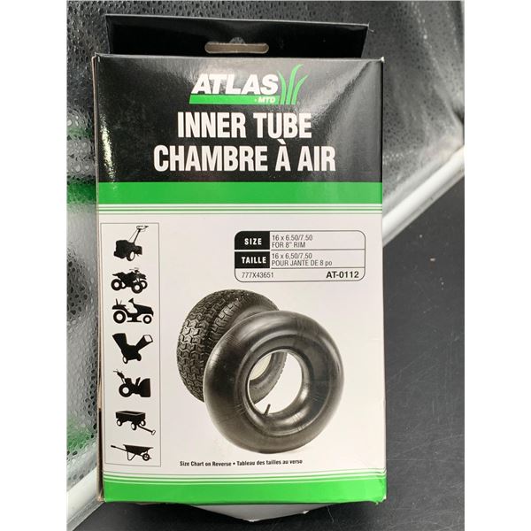 Atlas Inner Tube for 8in Rib 16 x 6.50/7.50