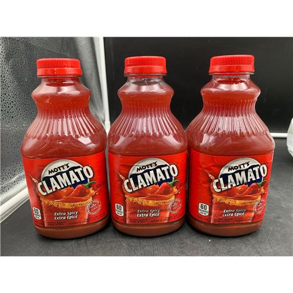 Mott's Clamato Extra Spicy (3 x 945ml)