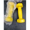 Image 2 : Amazon Basics Vinyl Dumbbells Set of 2 (2lbs each)