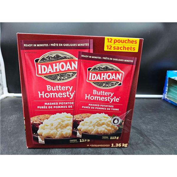 Idahoan Buttery Homestyle Mashed Potatoes (12 x 4oz)