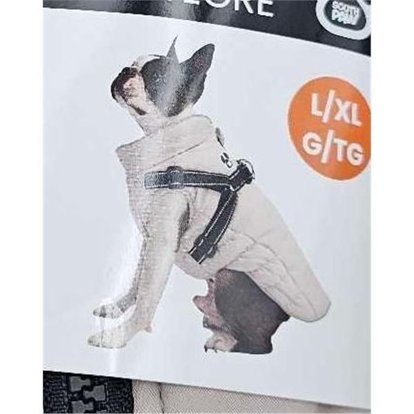 Built-in Dog Harness Jacket (L/XL)