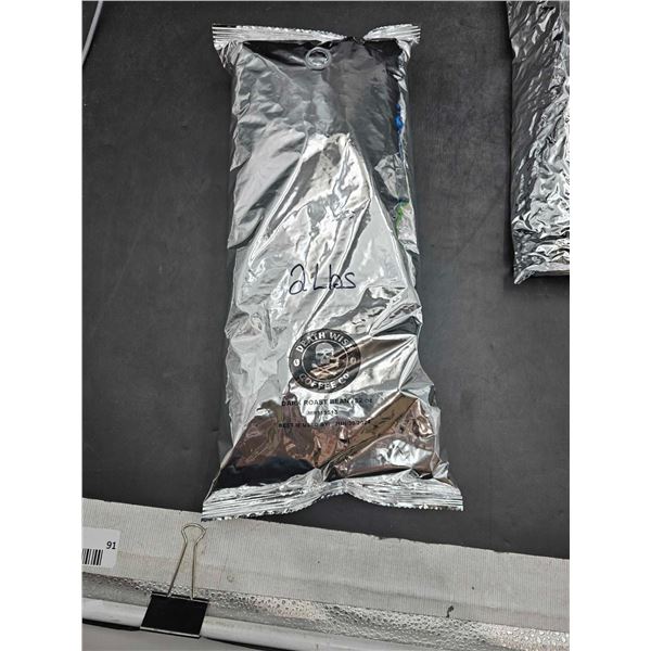Death Wish Dark Roast Whole Bean Coffee (2lbs)