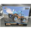 Image 2 : DEERC High Speed Stunt Remote Control Monster Truck, Upright 360 Swivel 4WD RC Car with LED Lights