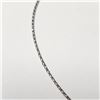 Image 2 : 10K White Gold 0.83G 17" Necklace, Suggested Retail Value $250 (Estimated Selling Price from $75 to 