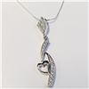 Image 1 : Silver Cz 16" Necklace, Suggested Retail Value $80