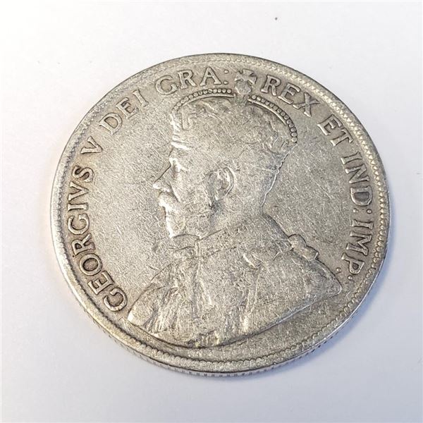 Silver Canadian 50Cent Coin (Estimated Selling Price from $36 to $72)