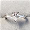 Image 1 : Silver Cubic Zirconia Ring, Suggested Retail Value $80