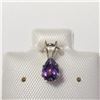 Image 1 : 14K Yellow Gold Amethyst(0.34ct) Pendant, Made in Canada, Suggested Retail Value $200 (Estimated Sel