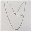 Image 1 : 10K White Gold 1.1G 24" Necklace, Suggested Retail Value $320 (Estimated Selling Price from $96 to $
