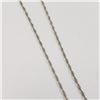 Image 2 : 10K White Gold 1.1G 24" Necklace, Suggested Retail Value $320 (Estimated Selling Price from $96 to $
