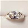 Image 1 : Silver Cubic Zirconia Ring, Suggested Retail Value $80