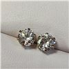 Image 3 : 10K Yellow Gold Cz 6.5Mm Earrings, Suggested Retail Value $120 (Estimated Selling Price from $36 to 