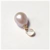 Image 2 : 14K Yellow Gold Fresh Water Pearl Pendant, Suggested Retail Value $200 (Estimated Selling Price from