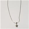 Image 2 : Silver Marcasite 16" Necklace, Suggested Retail Value $60
