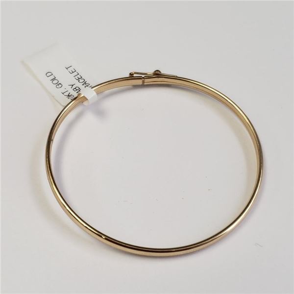10K Yellow Gold 1.87G Baby Bangle, Suggested Retail Value $560 (Estimated Selling Price from $168 to